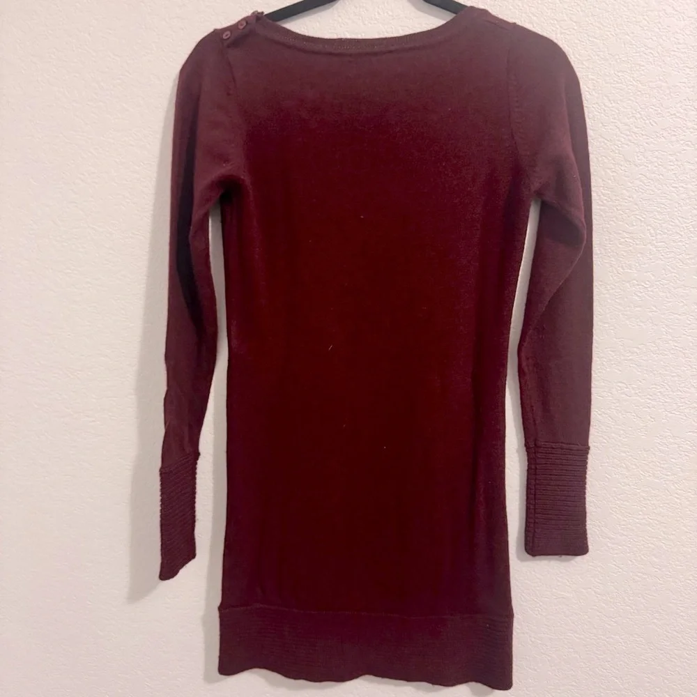 Brunella Gori Burgundy Sweater Dress 100%
Extrafine Merino Wool. Size Wo… - Picture 10 of 13